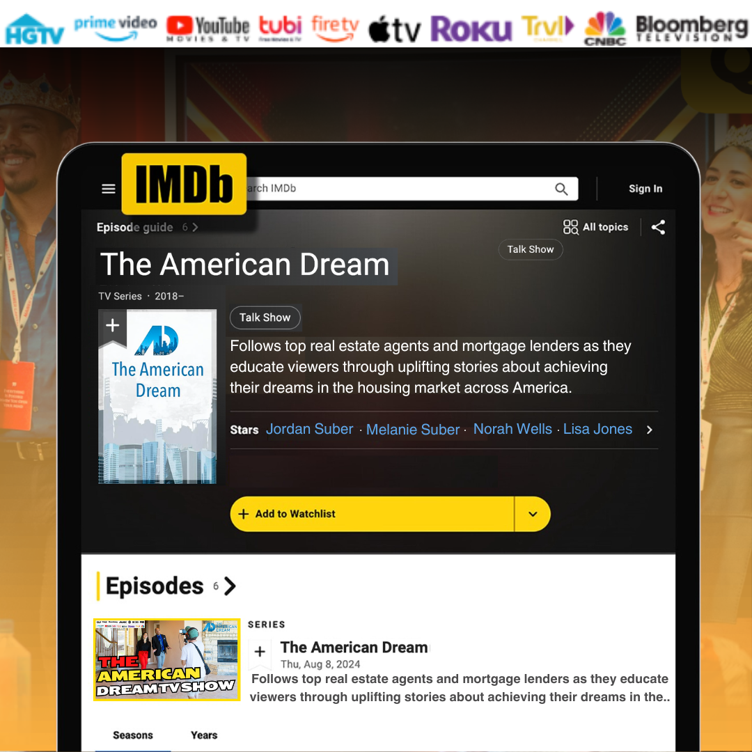 The American Dream TV show on IMDB and streaming platforms